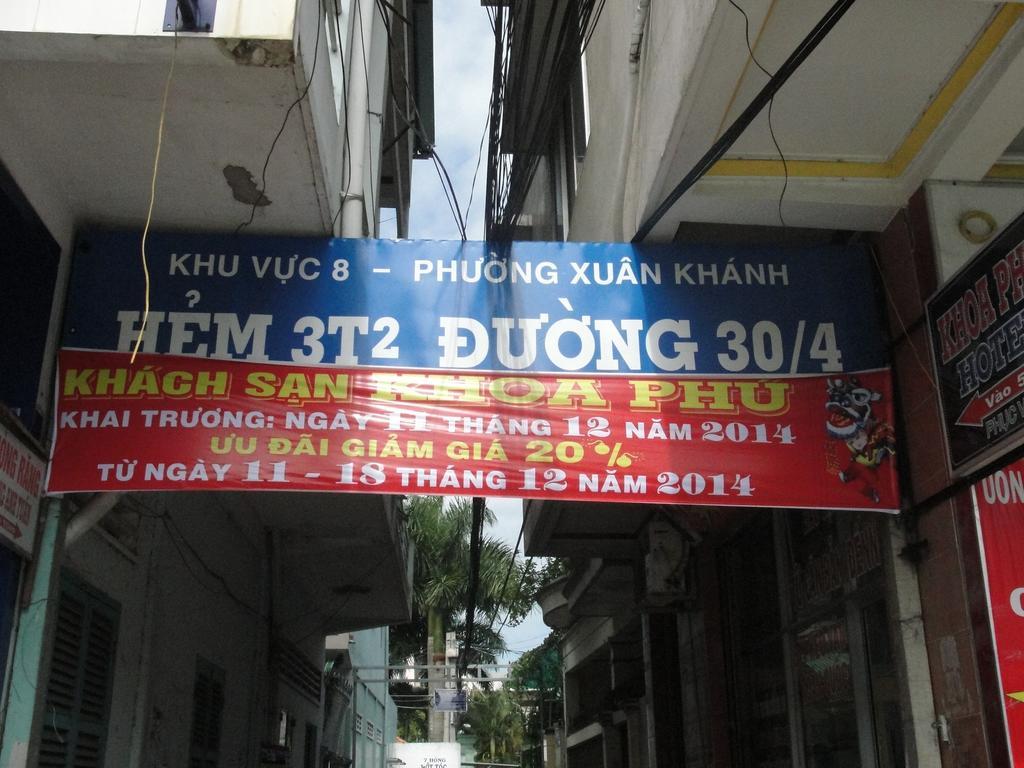 Khoa Phu Hotel Can Tho Esterno foto